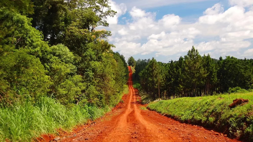 Caminos de arena roja Misiones