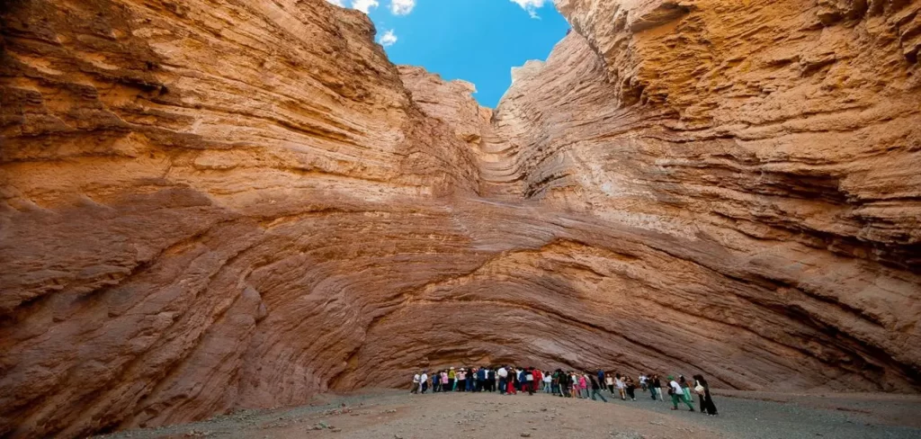 "El Anfiteatro" en la Quebrada de las Conchas.