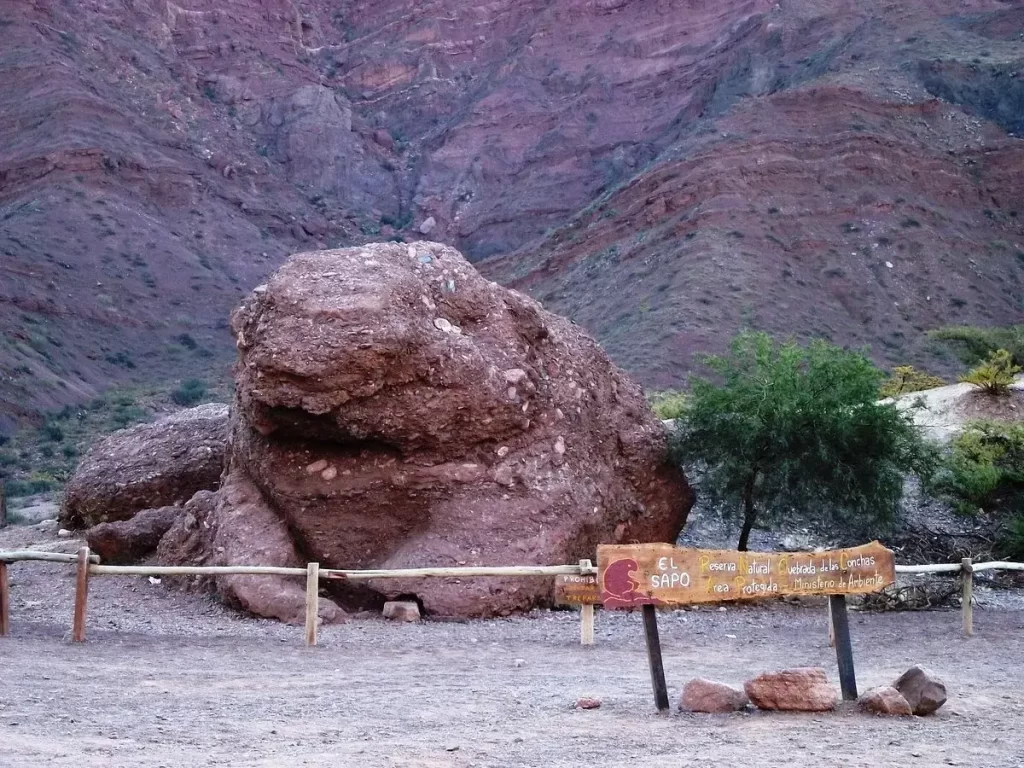 El Sapo de Cafayate.