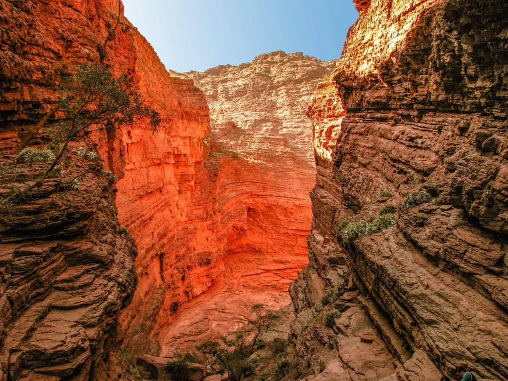 Garganta del Diablo en la Quebrada de las Conchas.